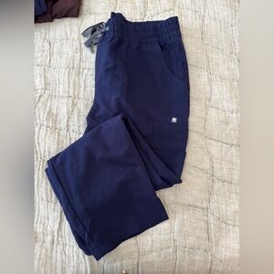 Figs high waist dowa scrubs navy XXL